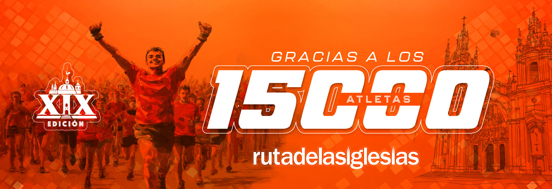 Gracias a los 15,000 competidores de Ruta10K